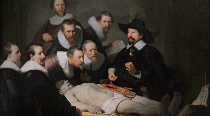 De anatomische les van Dr. Nicolaes Tulp