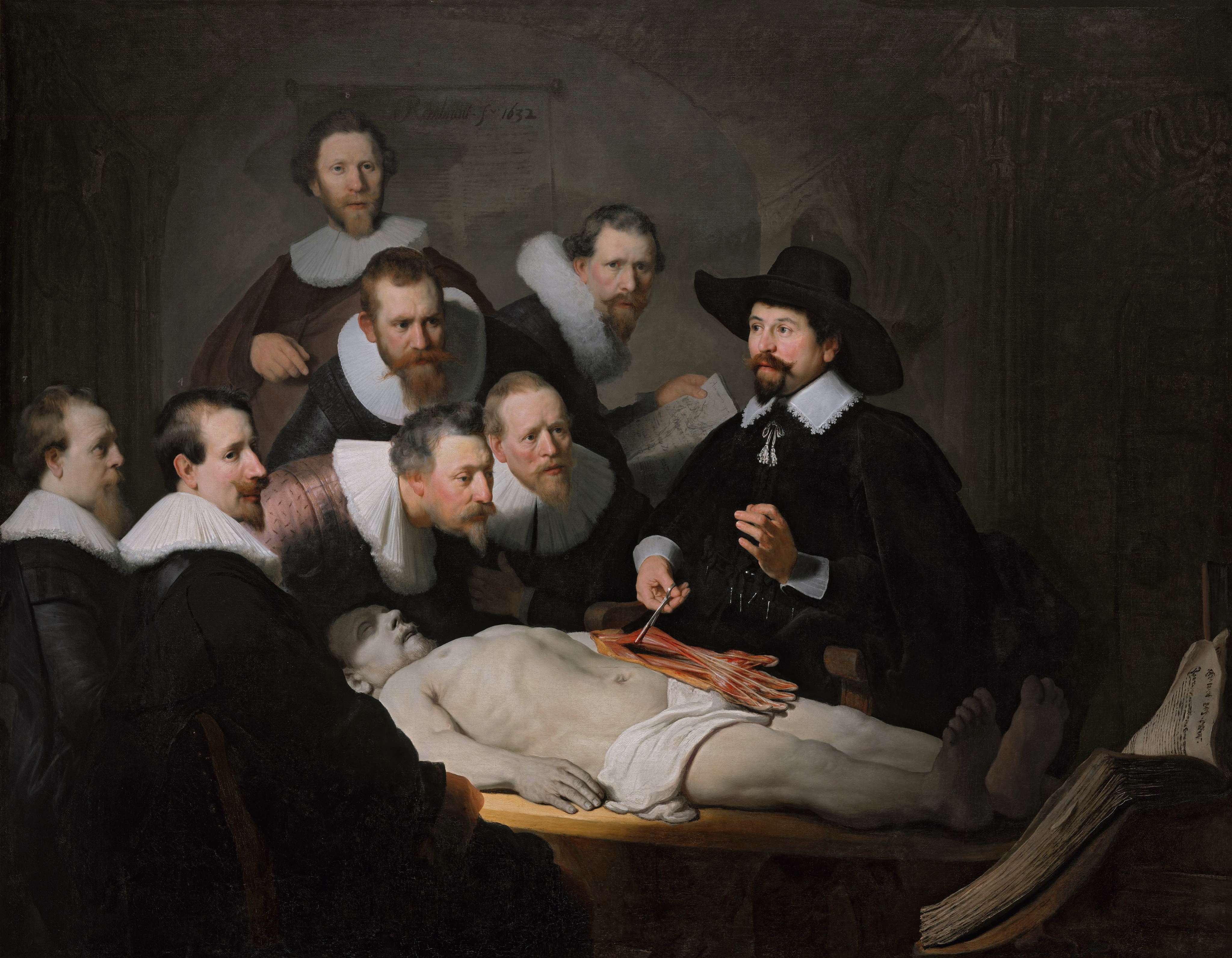 De anatomische les van Dr. Nicolaes Tulp